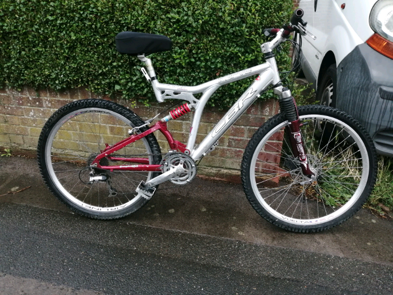 claud butler full suspension mountain bike
